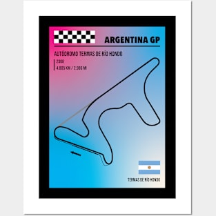 Argentina GP - Termas De Rio Hondo Posters and Art